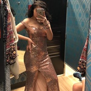 Prom dress from Morgan and Co.